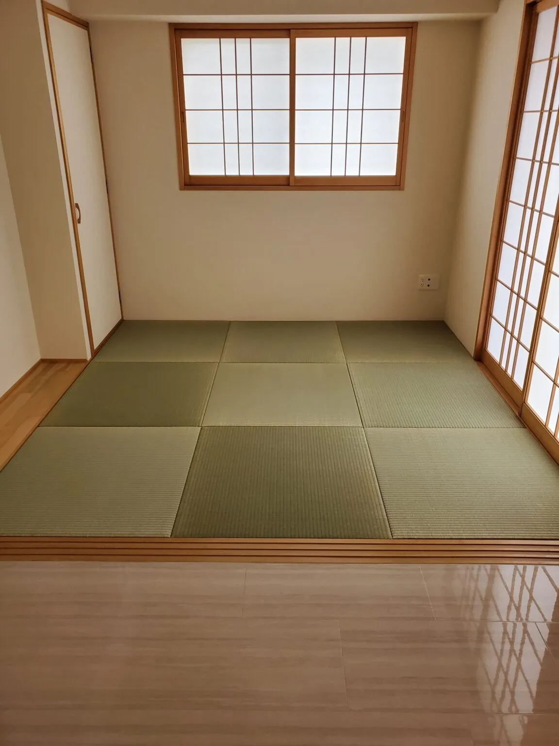 たたみ表替 半帖縁なし(琉球畳)9枚 納品完了(那覇市)～中国産表(本間)