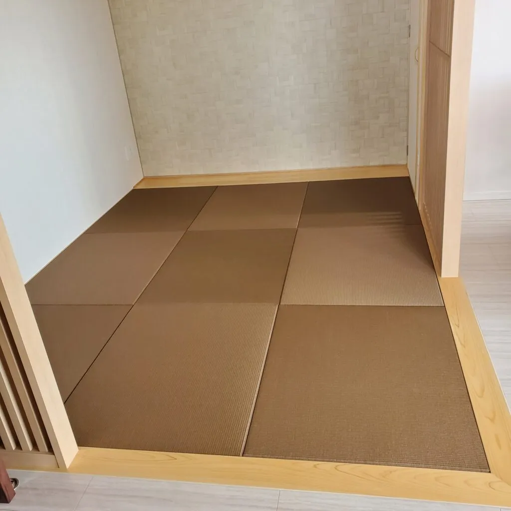 たたみ新調 半帖縁なし(琉球畳)9枚 納品完了(宜野湾市)～ダイケン畳表
