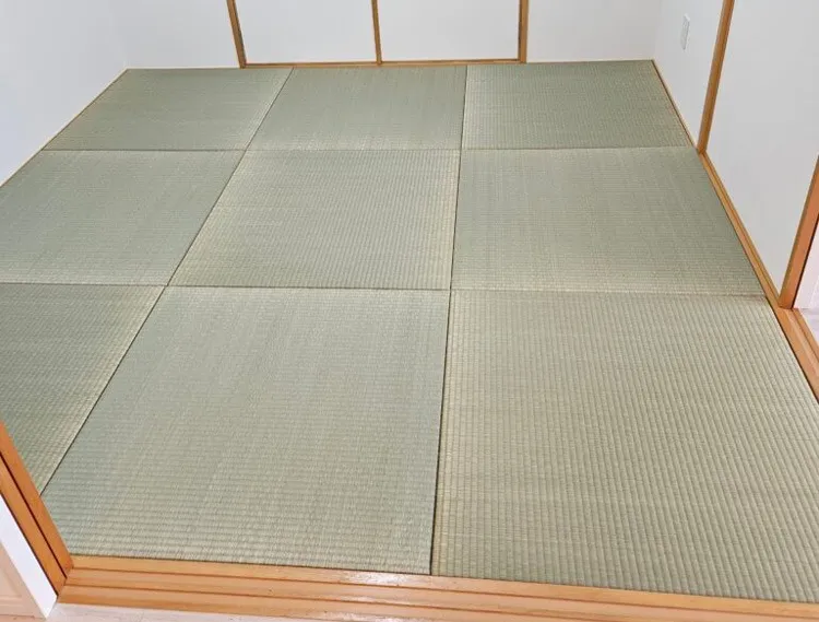 たたみ表替 半帖縁なし(琉球畳)9枚 納品完了(那覇市)～中国産表