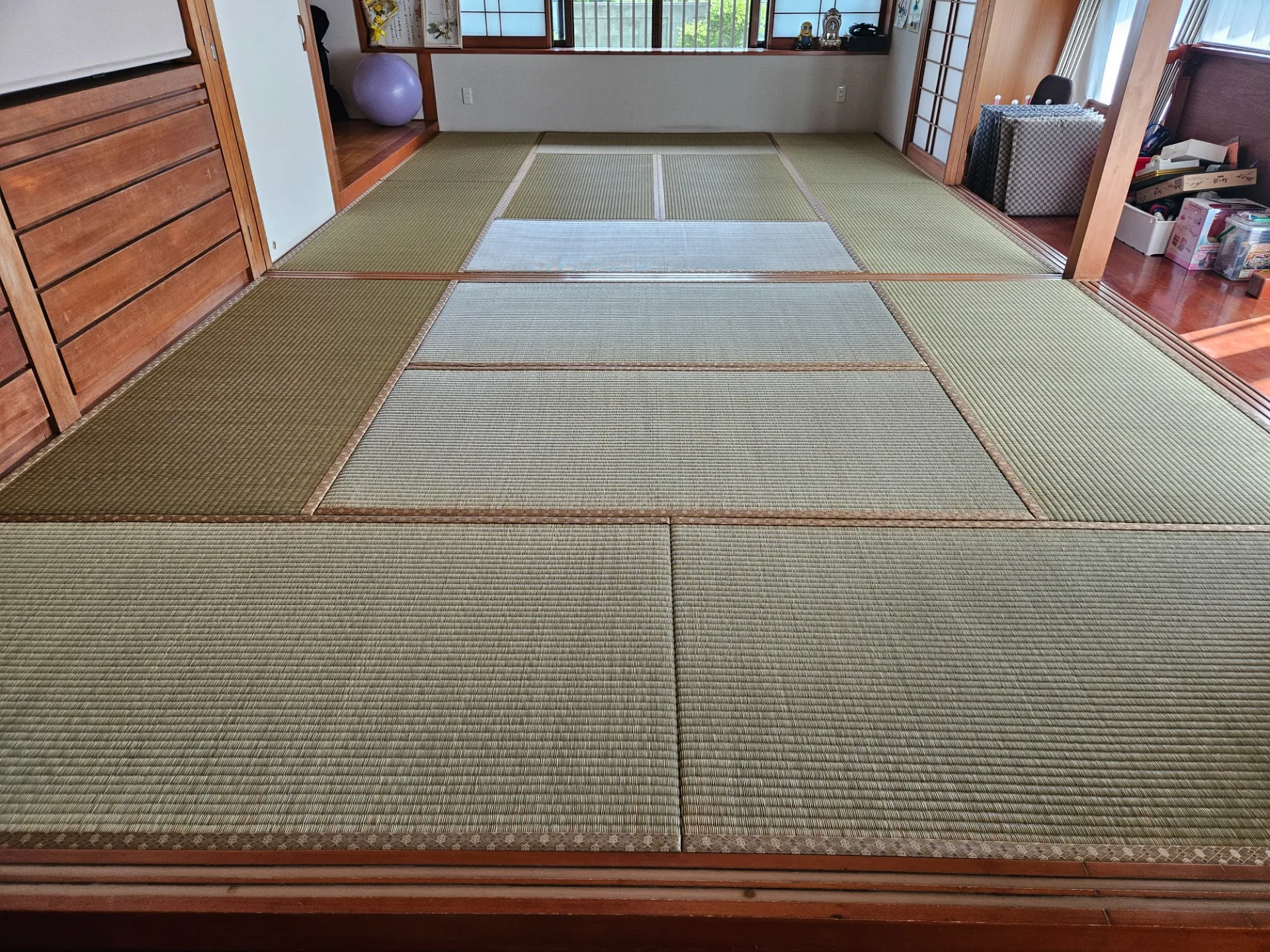 たたみ表替え 沖縄県産 照間ビーグ 納品完了(那覇市)