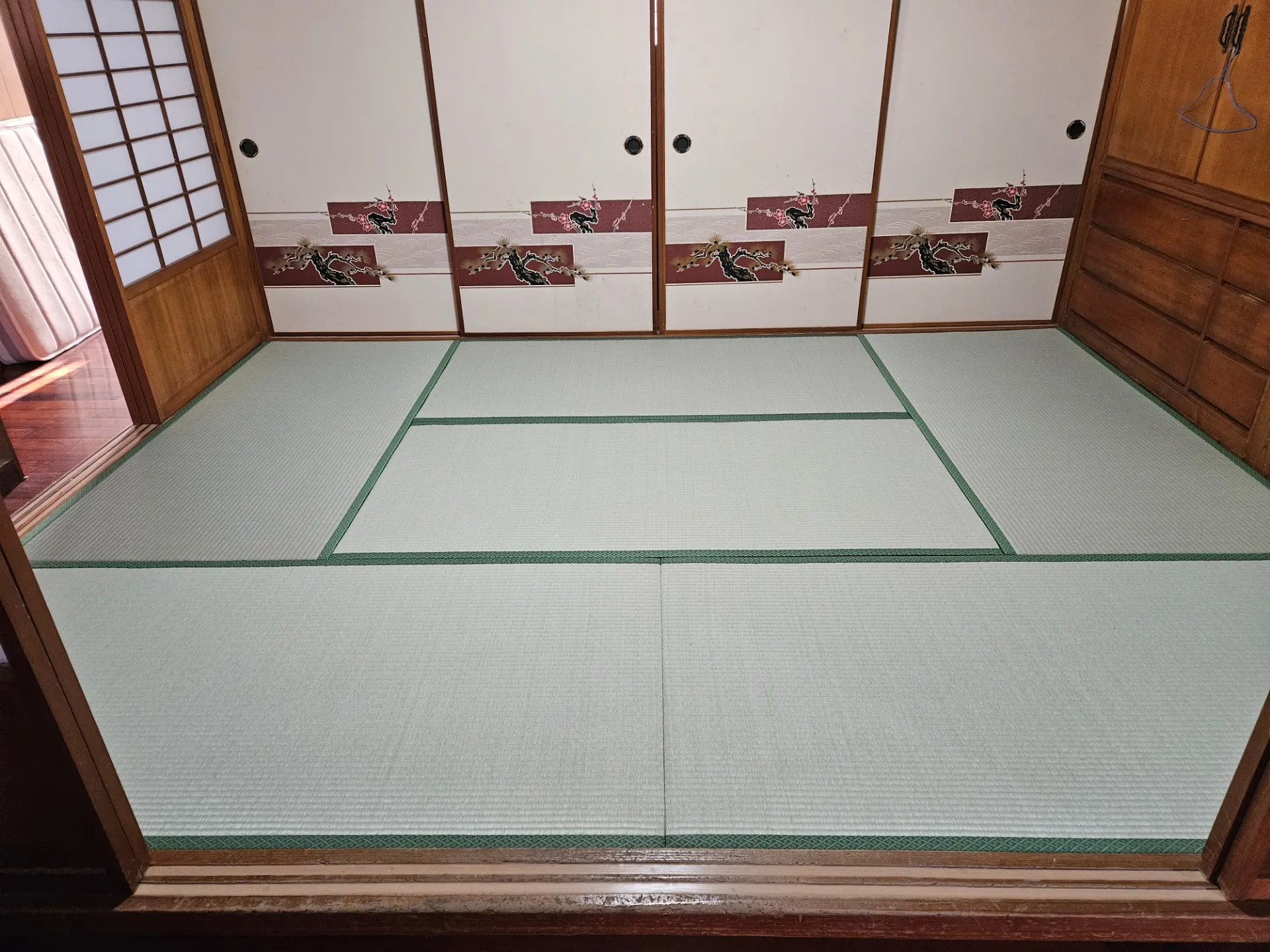 那覇市で畳表替え　|　セキスイ　樹脂畳表　6帖間