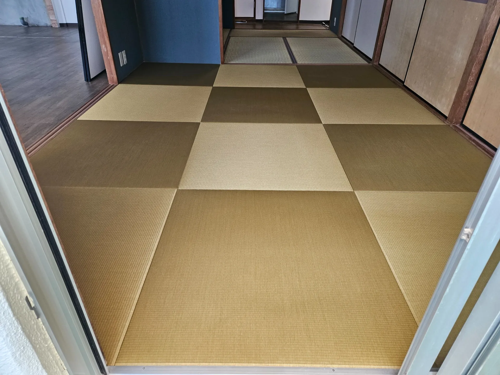 【たたみ那覇市】畳の新調(6帖間)琉球畳(半帖縁なし)|畳の表替え(4帖半)沖縄県産　琉球ビーグ寿
