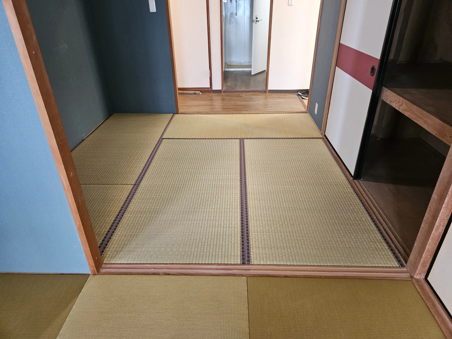【沖縄県那覇市|畳の表替え】沖縄県産・琉球ビーグ寿(4帖半)| 施工事例|三原産業