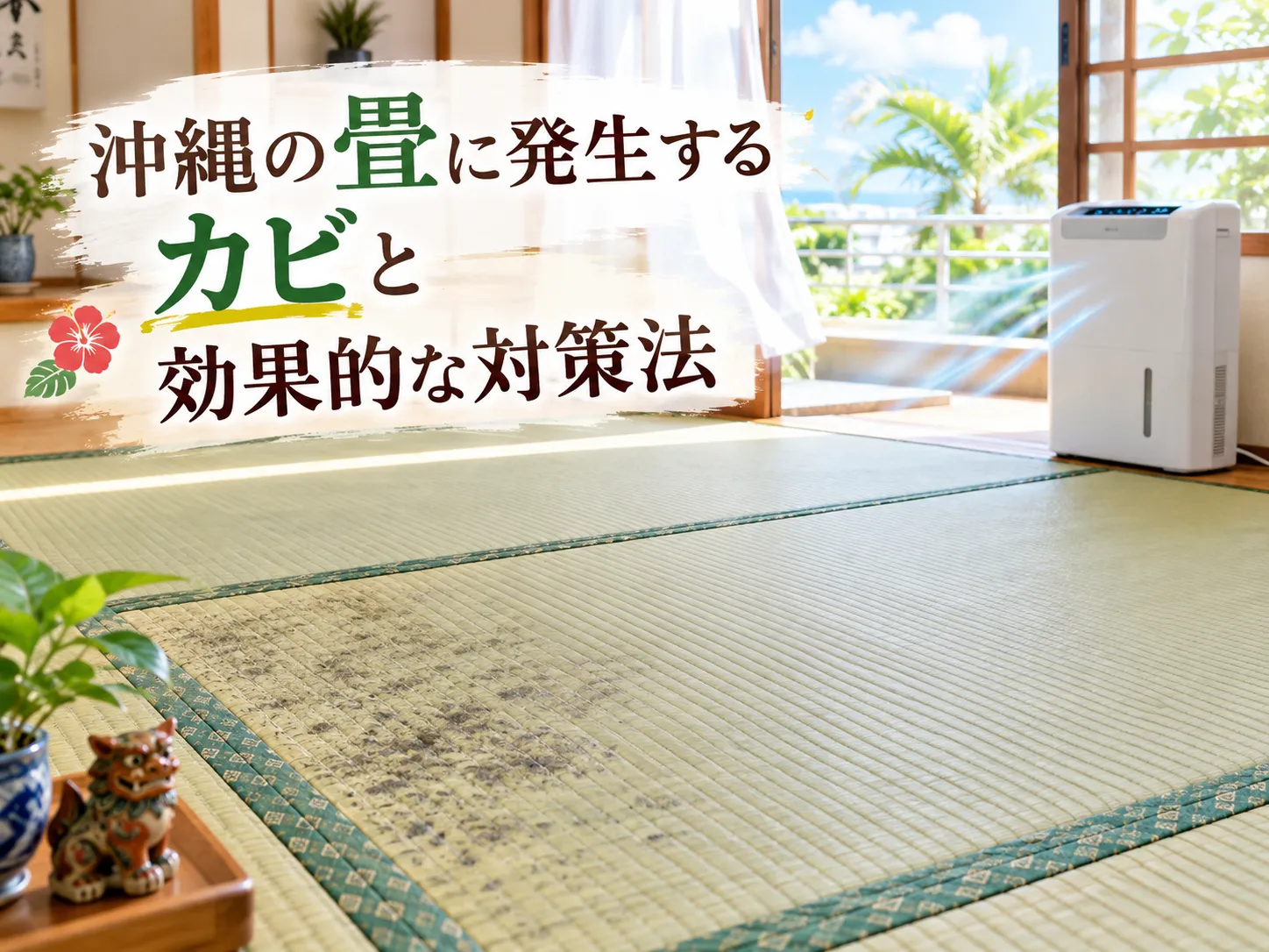沖縄の畳に発生するカビと効果的な対策法